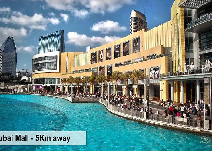 Luxury Escapes - View Of Canal & Burj Khalifa 1Br Large Premium Apt - Amna Tower