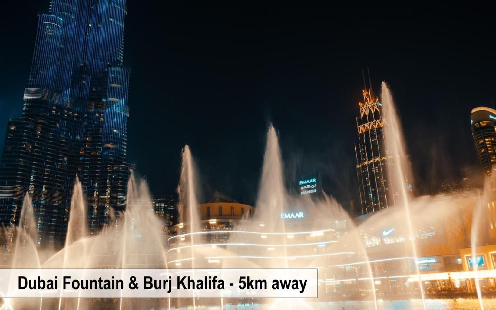 Luxury Escapes - View Of Canal & Burj Khalifa 1br Large Premium - Amna Tower Appartement Dubaï